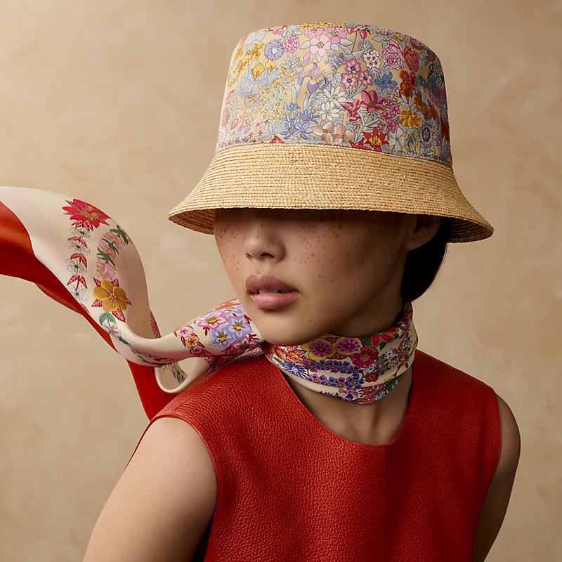【華やかなデザイン♡】HERMES ボブハット Harper Bloom Harper Bloom bucket hat | Hermès USA